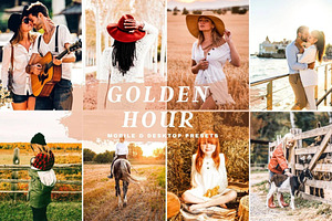 Mobile Lightroom Presets Golden Hour