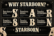 Starborn – Bold Vintage Display Font, a Serif Font by Wow Magic (Thumbnail 2 of 5)