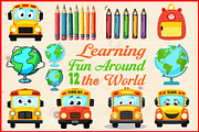 Learning Fun Around the World, an Object Graphic by yasushie (Thumbnail 1 of 13)