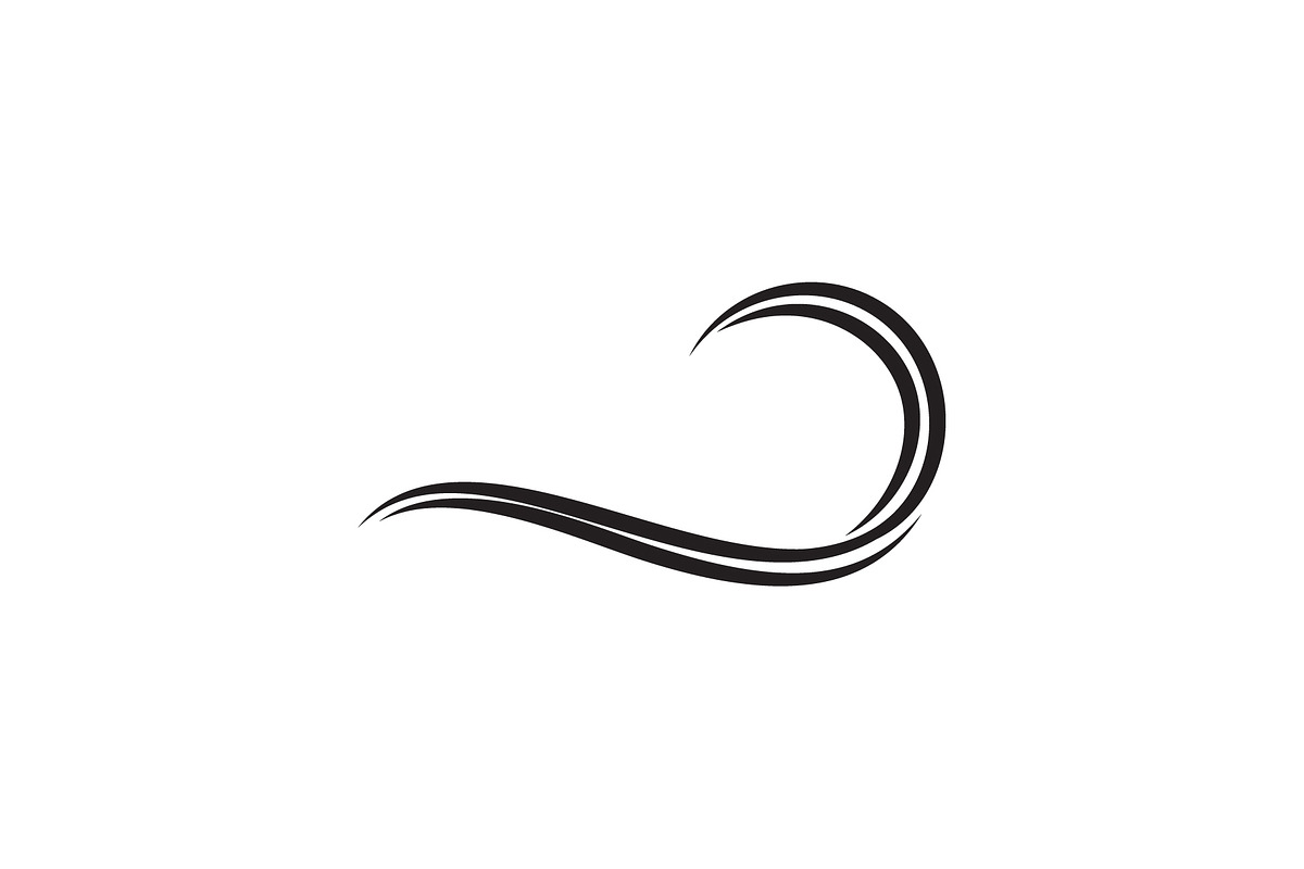 Wave solid black icon, a Solid Icon by Web Incredible