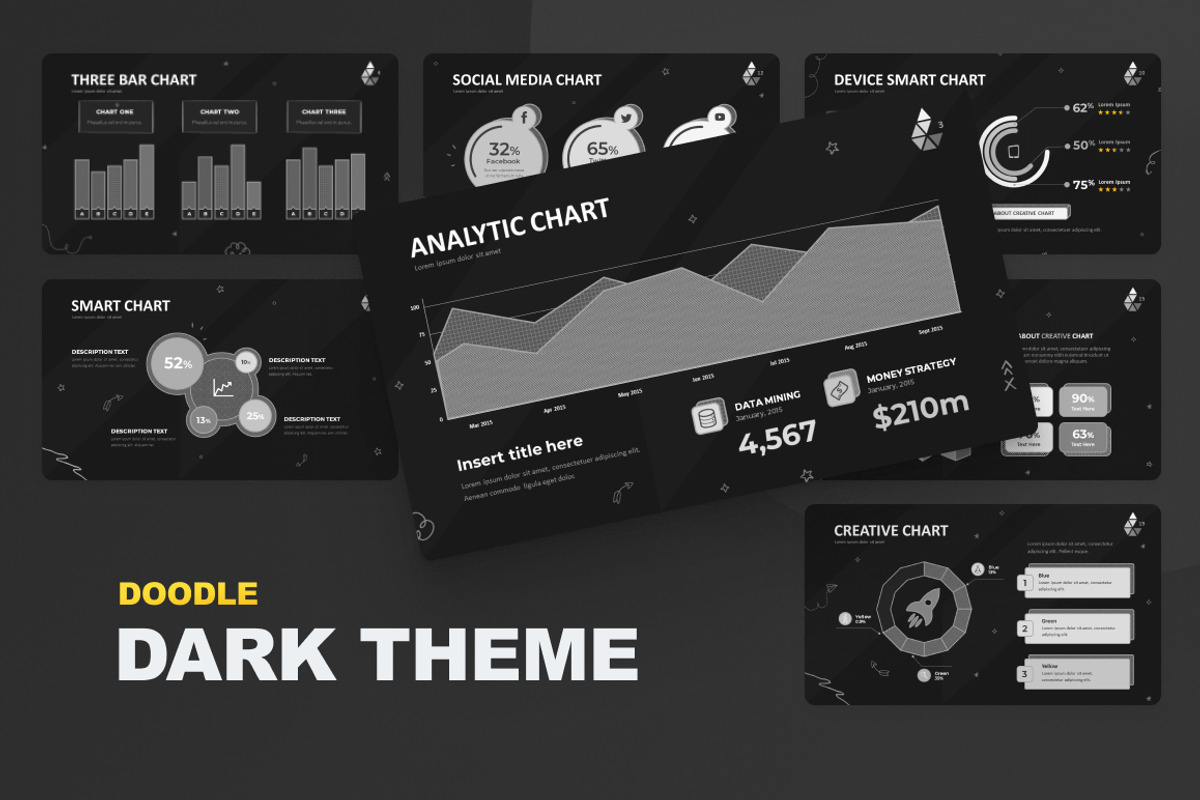 Smart Chart Infographic Powerpoint, a Presentation Template by Brandearth RRGraph (Photo 8 of 15)