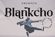 Blankcho |Bold Serif, a Serif Font by LuhopCreative (Thumbnail 1 of 8)