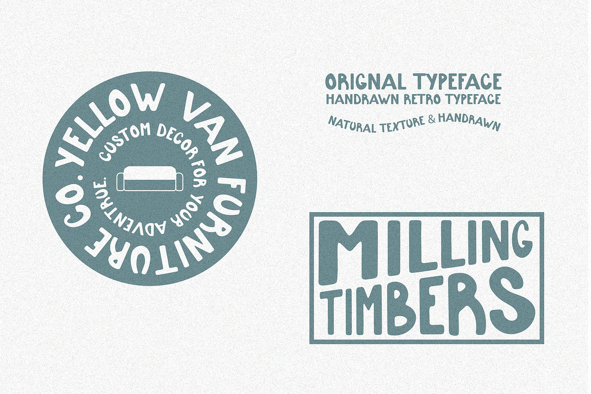 Midnight Critter - Hand Drawn Type, a Handwritten Font by Happy Raccoon Creative (Photo 2 of 4)