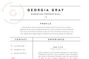Resume Template 3 Page | CV Template, a Resume Template by The Template Depot (Thumbnail 4 of 5)