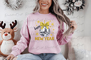 Yarn Crochet Happy New Year PNG, an Illustration by OK Design (Thumbnail 4 of 4)