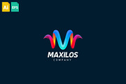 Maxilos Logo, a Branding & Logo Template by Schneider Design Store (Thumbnail 1 of 2)