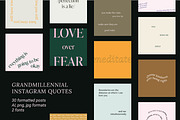 self-care instagram quotes, a Social Media Template by Loryn Ipsum (Thumbnail 1 of 6)