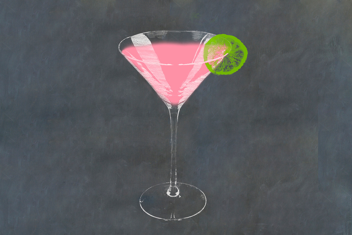 Classic Cocktail Chalkboard Sketches, an Object Illustration by karenfoleyphoto (Photo 5 of 30)
