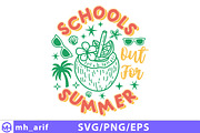 School’s out for Summer Teacher SVG, an Education Illustration by mh_arif (Thumbnail 1 of 4)