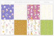 FLOWER DANCE illustrations&patterns, an Animal Illustration by erasovas (Thumbnail 7 of 11)