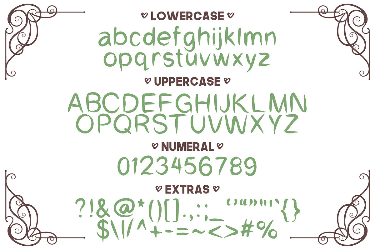 Ottomon Handwritten Brush Font preview 2