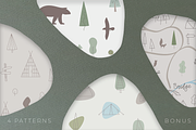 Glamping houses, nature & signposts, an Animal Illustration by Purrga (Thumbnail 10 of 10)