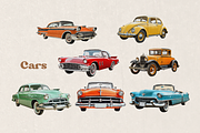 80 Vintage Collage Creator, an Object Graphic by Nova Studio (Thumbnail 5 of 9)