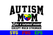 Autism Mom SVG PNG Design, an Object Graphic by EllaMaiyaali (Thumbnail 1 of 5)