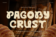 Pagoby – Mixed Cutout Font, a Handwritten Font by Mahesans Co (Thumbnail 1 of 10)