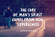 Supertramp Typeface, a Sans Serif Font by Andrey Sharonov (Thumbnail 2 of 5)