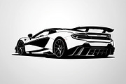 Sports Car Vector Bundle, an Illustration by jahid234 (Thumbnail 4 of 9)