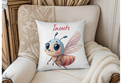 Watercolor Funny Insect Clipart, an Illustration by MockupWizard (Thumbnail 5 of 5)