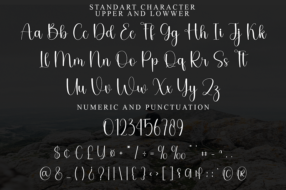Boho Stylish, a Script Font by FreshTypeINK (Photo 5 of 8)