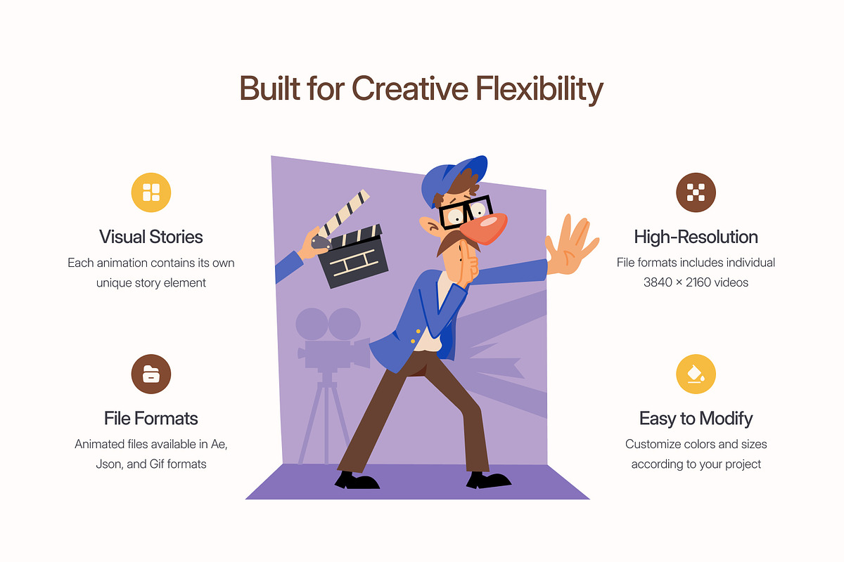 25Animated Professional Illustration, a Person Illustration by Prosymbols (Photo 2 of 4)