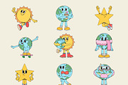 Earth Day Cartoon Collection, an Illustration by Alina Sh (Thumbnail 2 of 8)