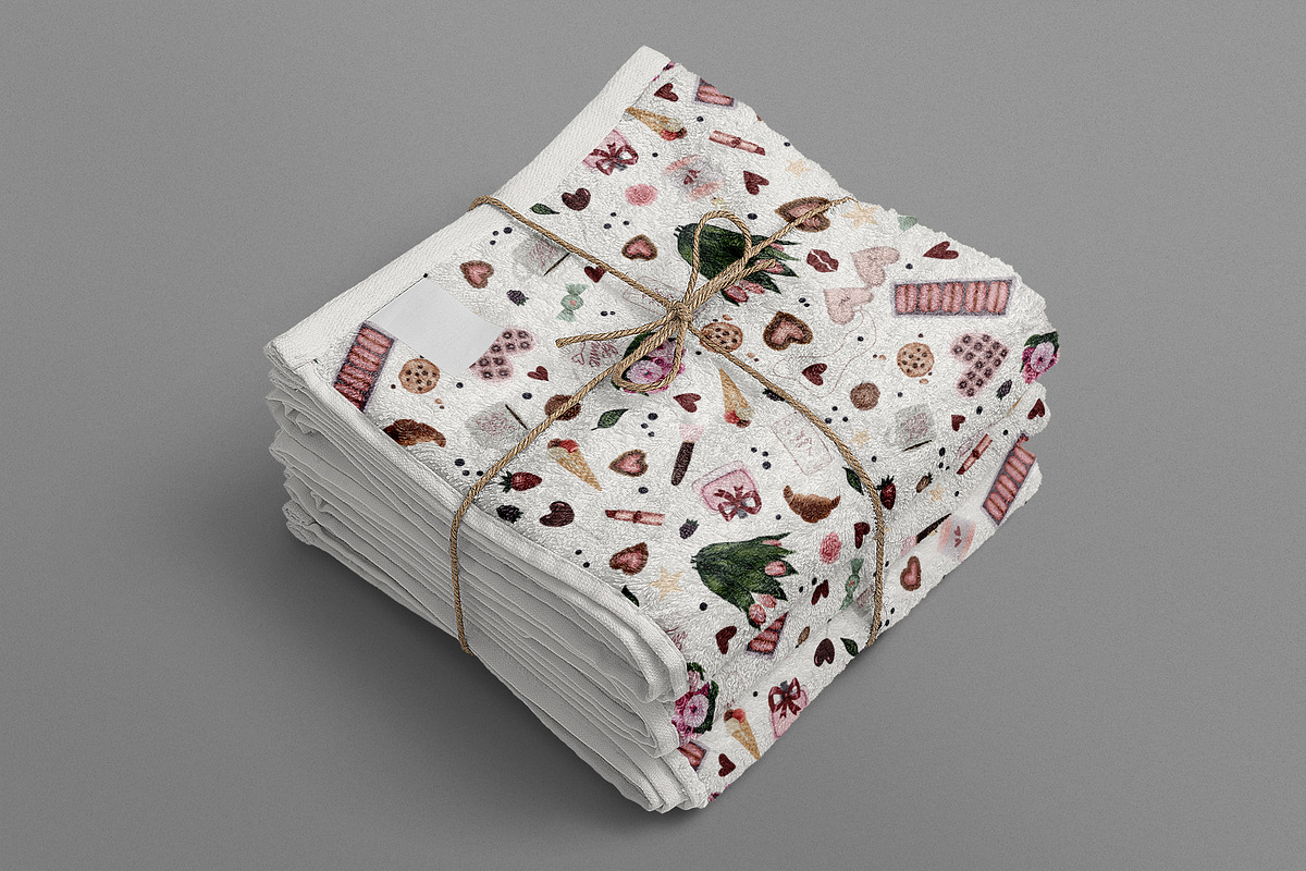 Romantic Valentine Seamless Pattern, a Pattern Graphic by Chloe's Illustrations (Photo 2 of 5)