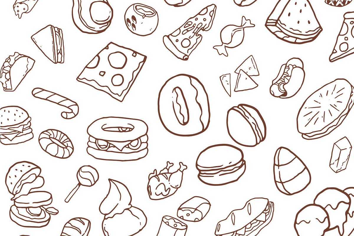 Food Doodle Hand Drawn Icon | FOODLE, an Icon by Randomtypesht (Photo 5 of 8)