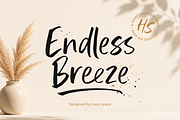 Endless Breeze Natural Handwritten, a Handwritten Font by Haps Space (Thumbnail 1 of 8)