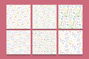 Hand-Drawn Kids Doodle Patterns, a Pattern Graphic by Kristina Chistiakova (Thumbnail 5 of 8)
