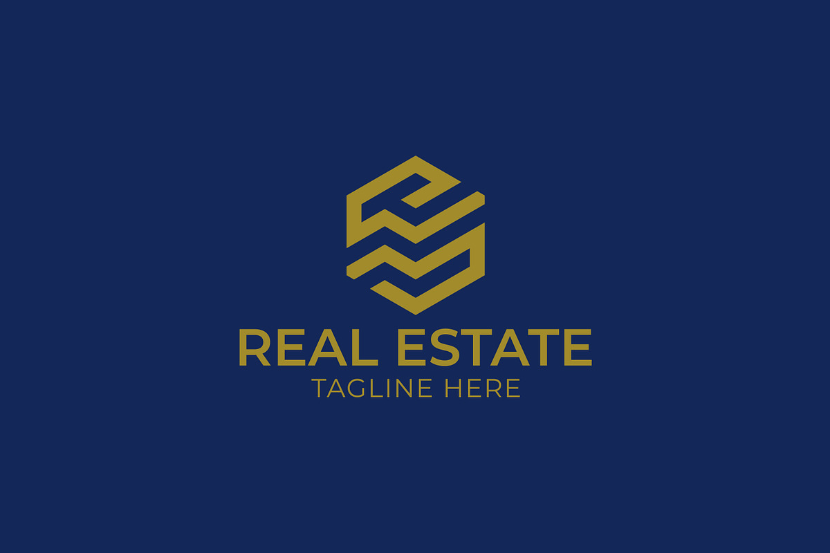 Logo Hexagon Real Estate or Property, a Branding & Logo Template by Signatoro (Photo 2 of 3)