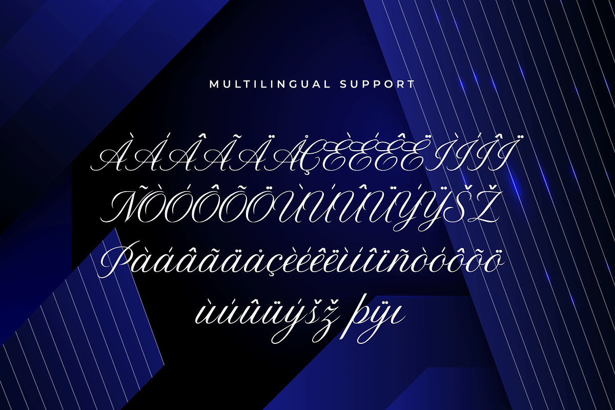Elviona – A Modern Script Font, a Script Font by overlaytemplates (Photo 5 of 5)
