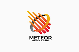 Meteor Gradient Logo