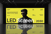 LED Screen Mockup, an Advertising Mockup by Unerispace (Thumbnail 2 of 5)