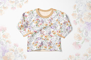 Watercolor Summer Floral Pattern, a Pattern Graphic by StudioGlouna (Thumbnail 4 of 4)