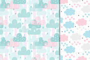 lovely clouds patterns collection!, a Pattern Graphic by Irene_Boiko_ART (Thumbnail 6 of 6)