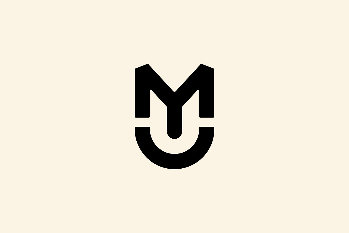 MU UM letter monogram Logo Design, a Branding & Logo Template by Vectoryzen (Photo 2 of 2)