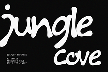 Jungle Cove – Handwritten Font