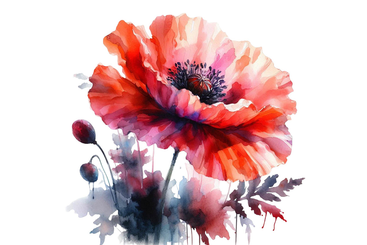 Summer Flowers Sublimation Clipart P, an Illustration by Designking (Photo 4 of 6)