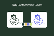 160 Health Doodle Icons Bundle, an Outline Icon by Vectors Market (Thumbnail 6 of 11)