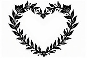 Floral Heart Wreath Bundle, an Illustration by BIPLOB EXPERT (Thumbnail 9 of 9)