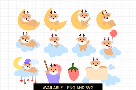 Kawaii Deer collection