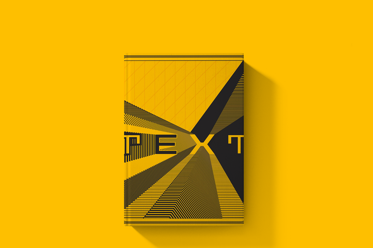 Yellow Geometric Cover Design Bundle, a Poster Template by NJ Himel (Photo 25 of 40)