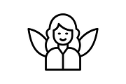 Fairy Line Icon, an Icon by Pexelpy (Thumbnail 2 of 2)