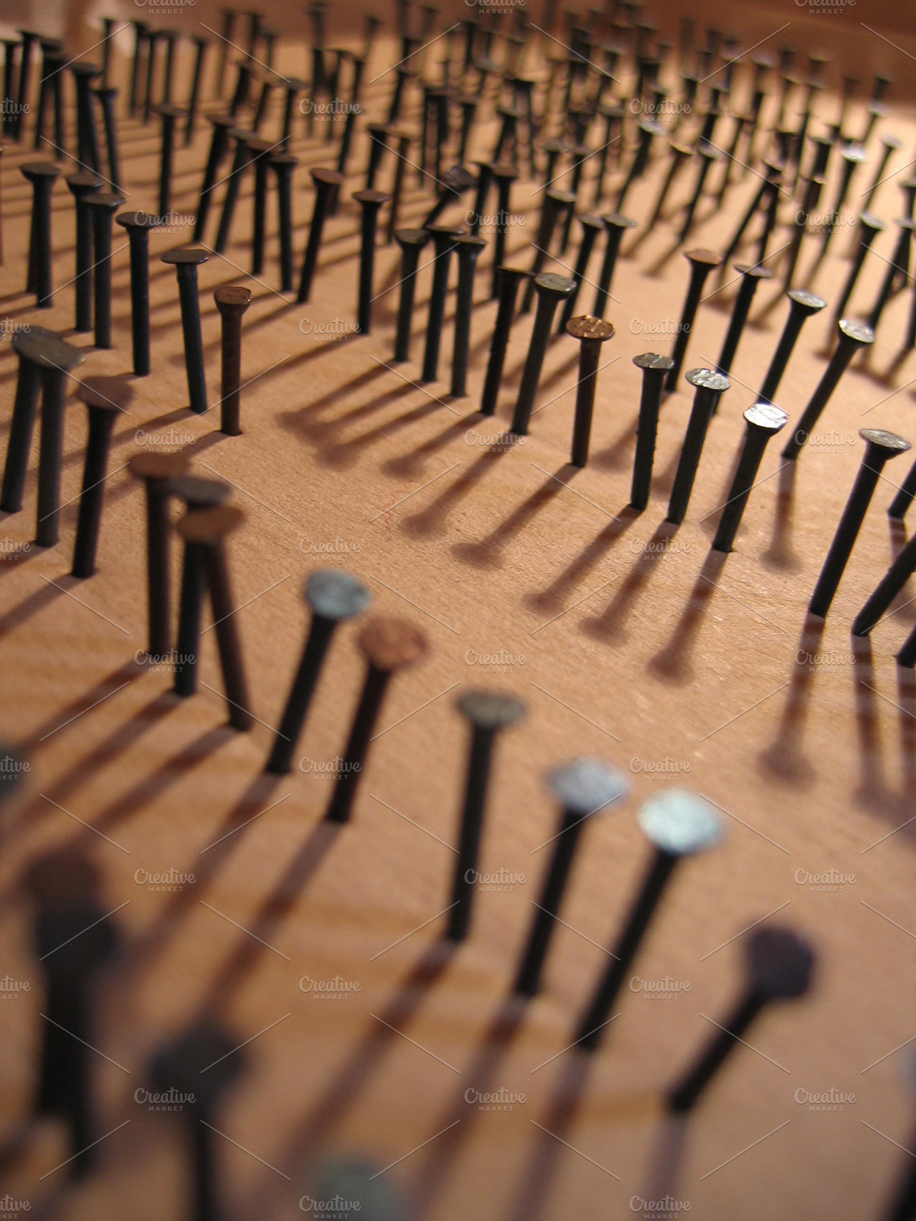 Nails Stock Photograph