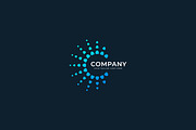 Tech Company Logo Global Connection, a Branding & Logo Template by Signatoro (Thumbnail 2 of 2)