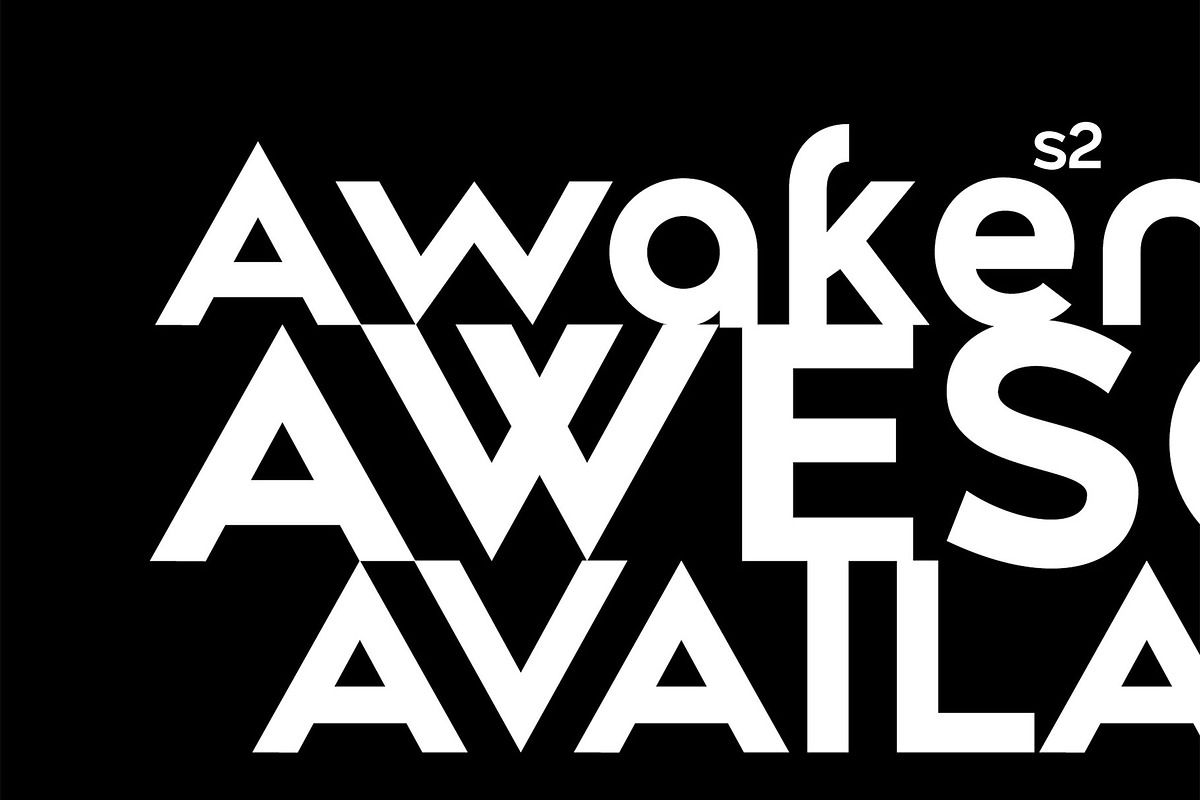 Along Sans Ultimate Edition, a Sans Serif Font by Ryul Davidson (Photo 13 of 21)