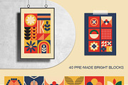 Big retro geometric collection, an Object Illustration by Sofico (Thumbnail 5 of 31)