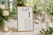 Wedding Seating Chart: Canva, an Invitation Template by Arfis (Thumbnail 1 of 11)