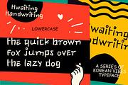 Hwaiting Handwriting - Korean Vibes, a Font by Konstantine Studio (Thumbnail 9 of 13)