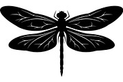 Dragonfly Silhouette, an Object Graphic by Designer_Momina (Thumbnail 18 of 20)